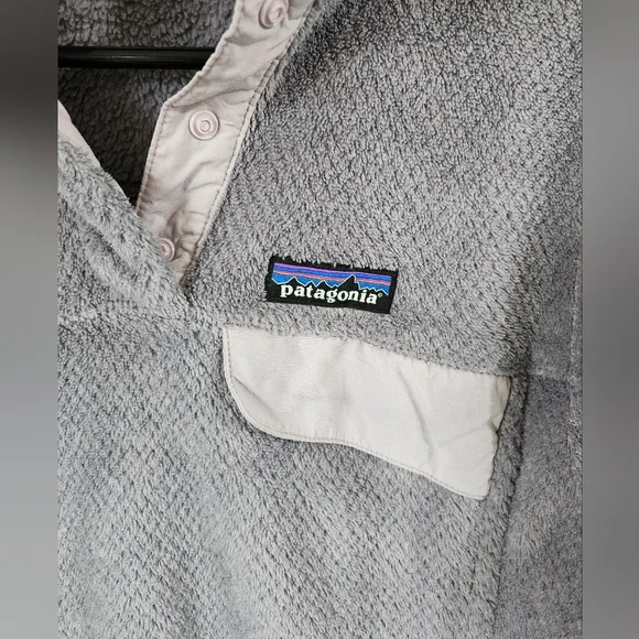 Patagonia Purple Womens Re-tool Snap Fleece - Picture 2 of 3